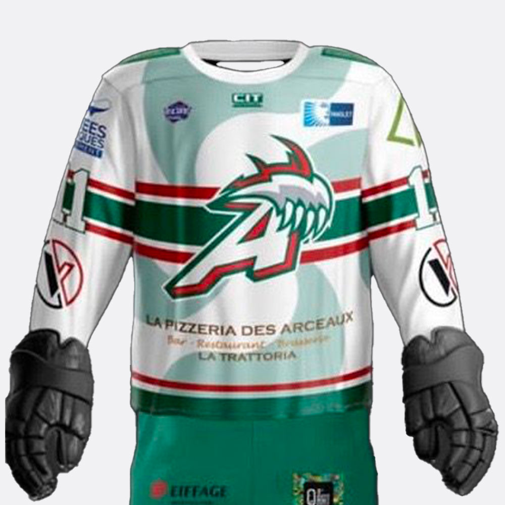 Maillot match Artzak Blanc