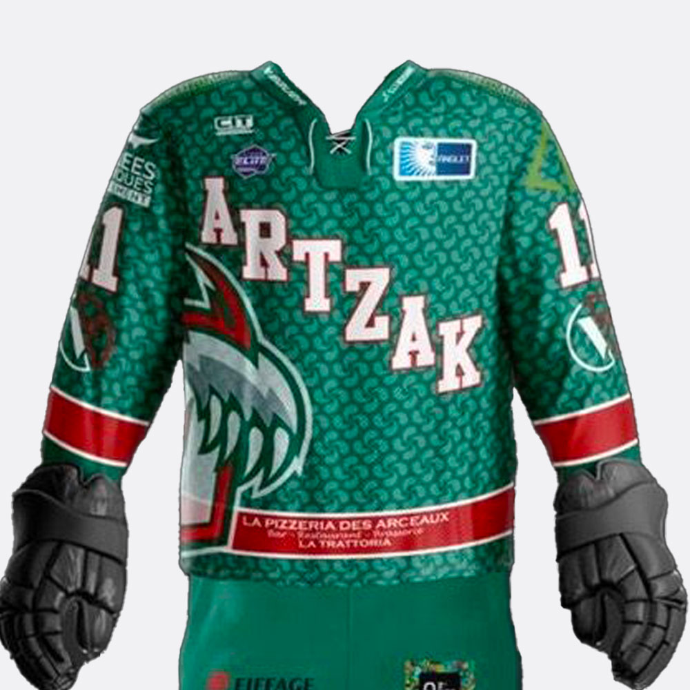 Maillot match Artzak vert